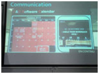 Calendrier visuel Lectra